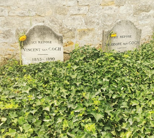 tombe de vincent van gogh et Biographie de Vincent VAN-GOGH